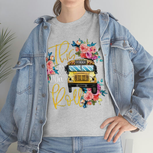 Bus Driver Unisex Heavy Cotton Tee