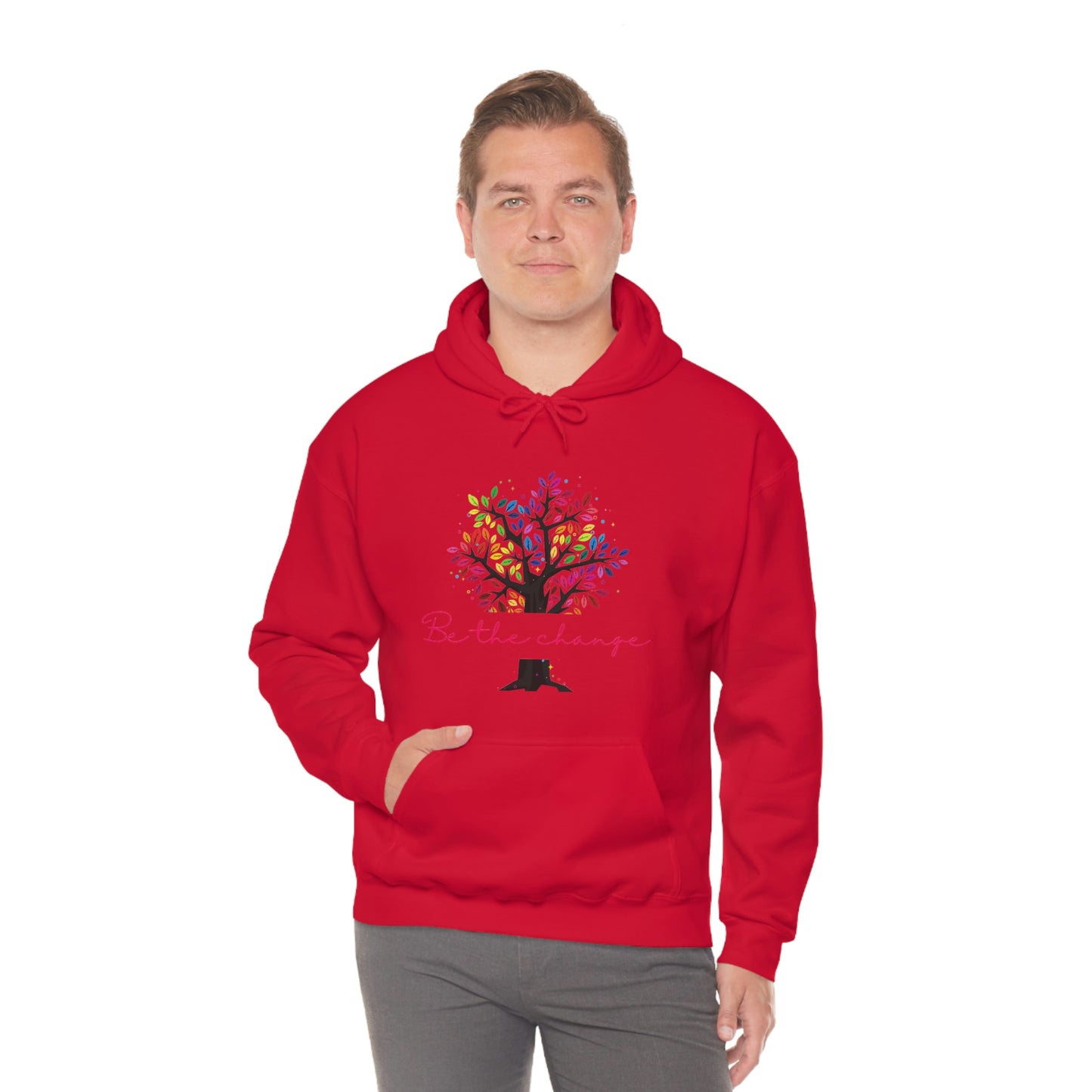 ‘Be The Change’  Unisex Heavy Blend™ Hooded Sweatshirt