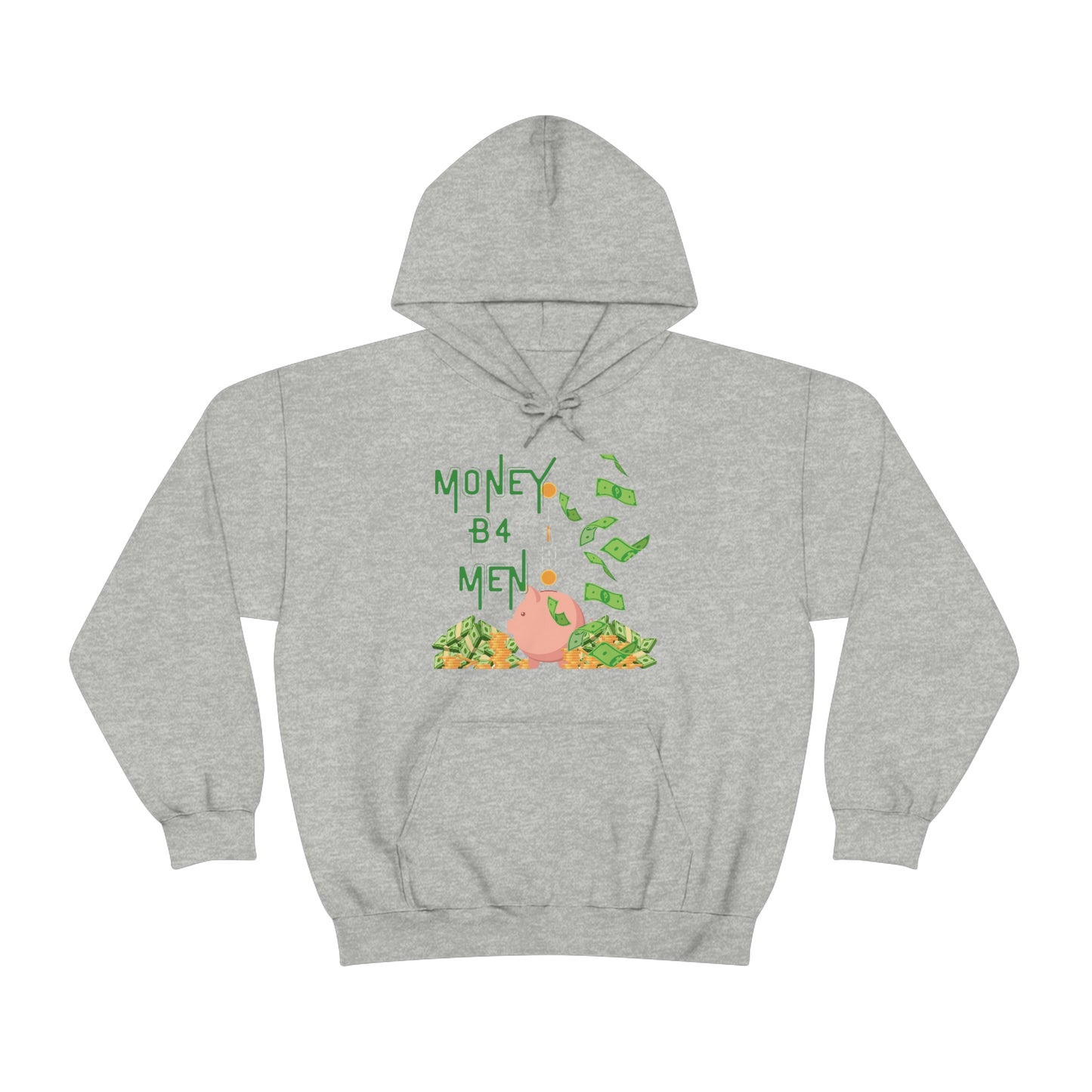 ‘Money B4 Men’   Unisex Heavy Blend™ Hooded Sweatshirt