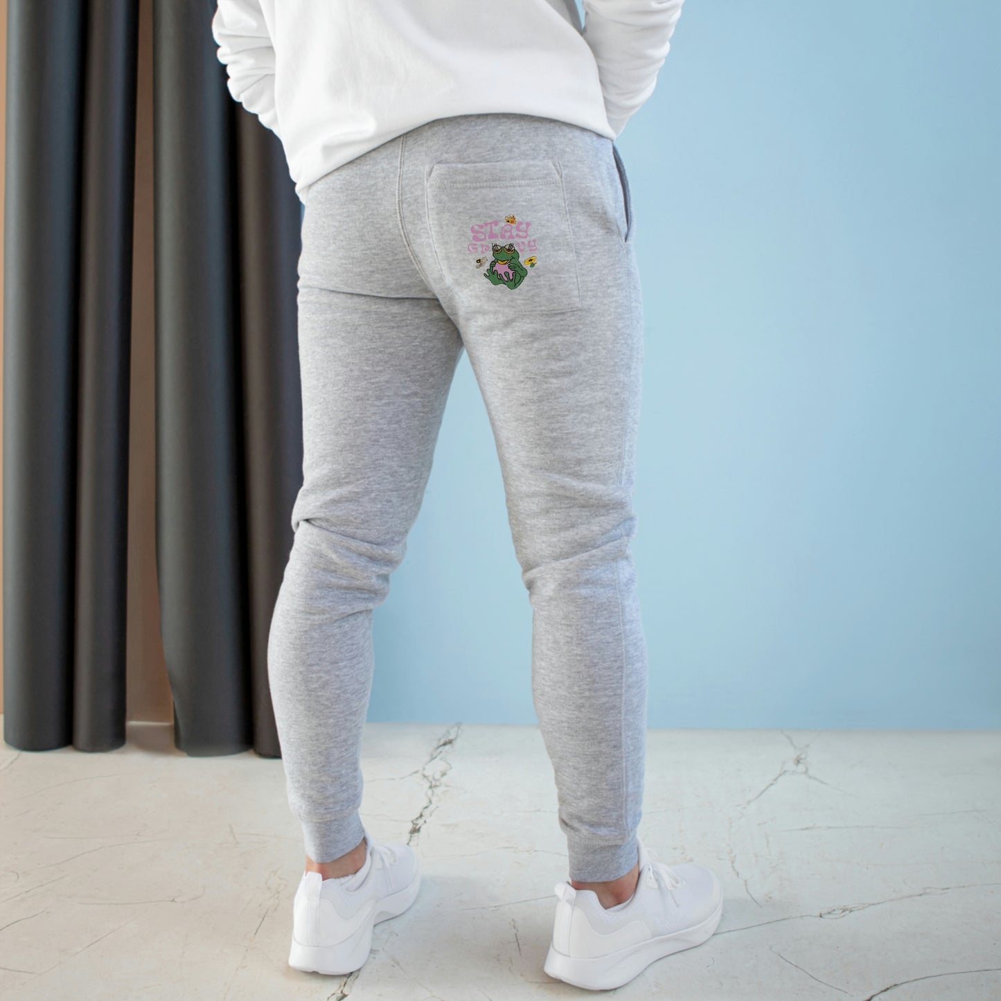 ‘Stay Groovy’  Premium Fleece Joggers