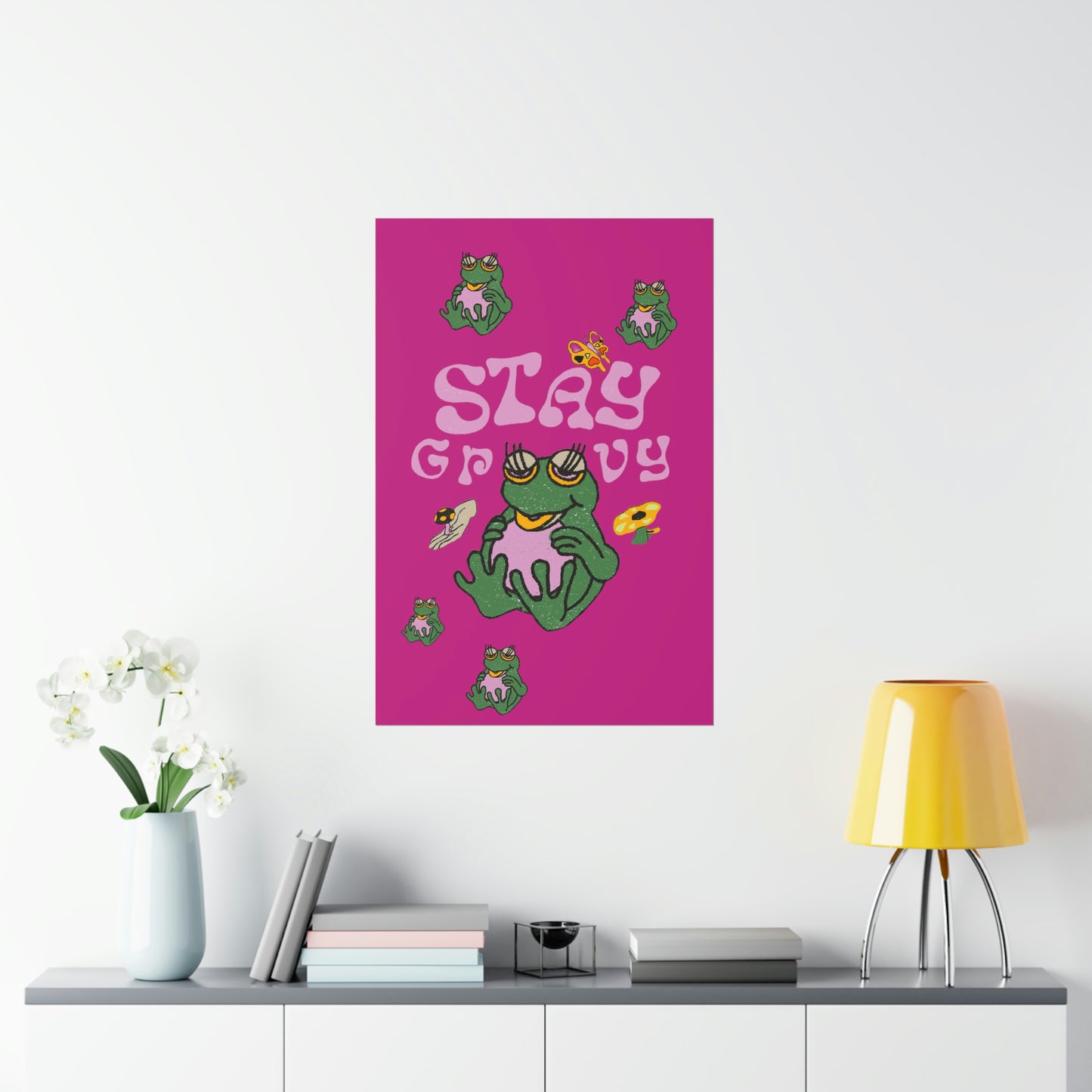 ‘Stay Groovy’ Premium Matte Vertical Posters