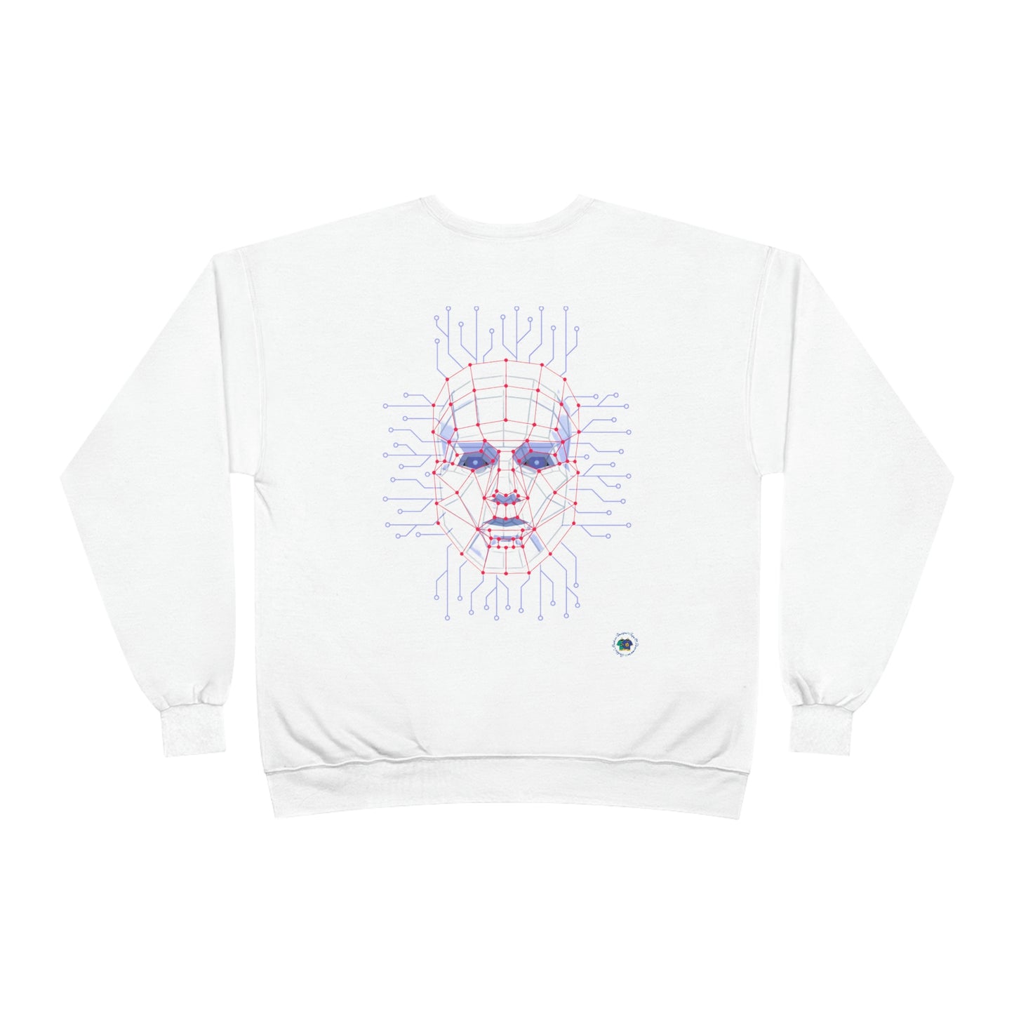 ‘Sick mind’ Printed on Front & Back. Unisex EcoSmart® Crewneck Sweatshirt