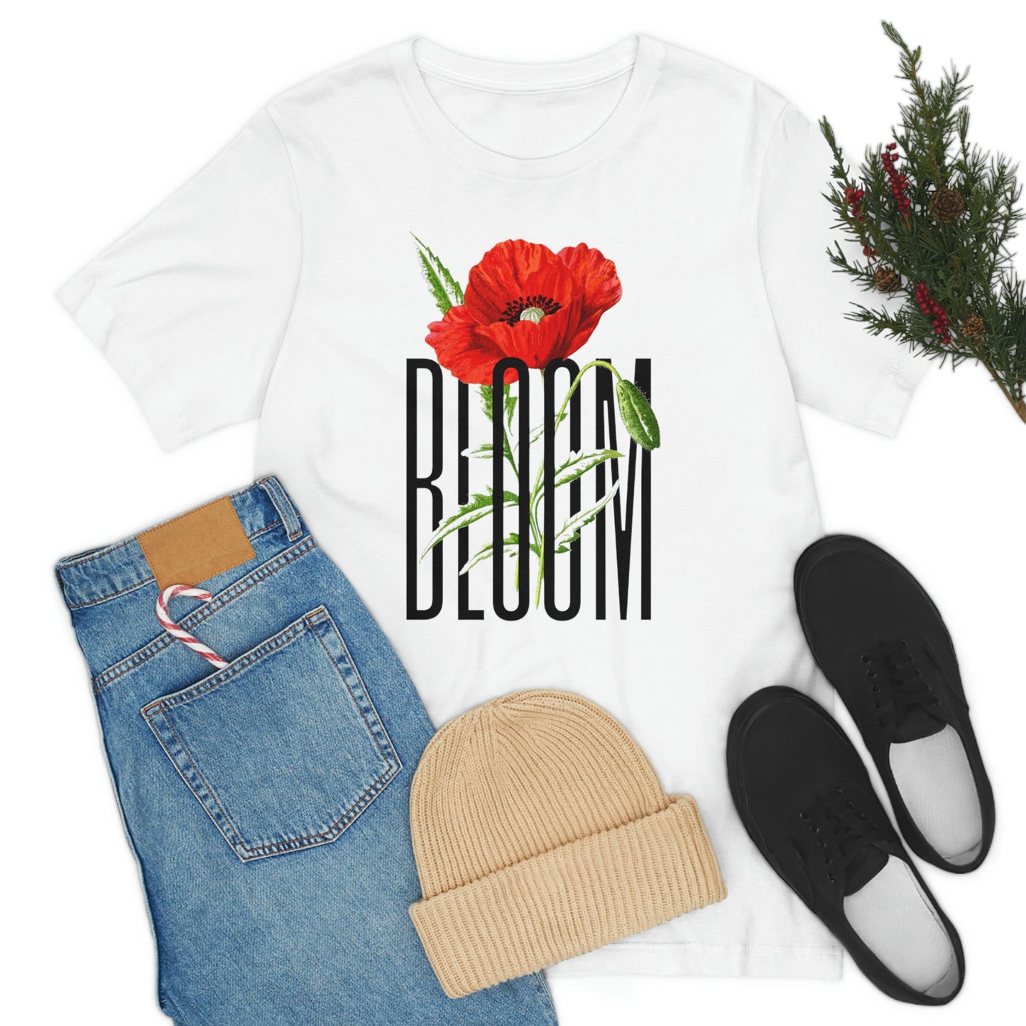 Camiseta de manga corta unisex 'BLOOM'
