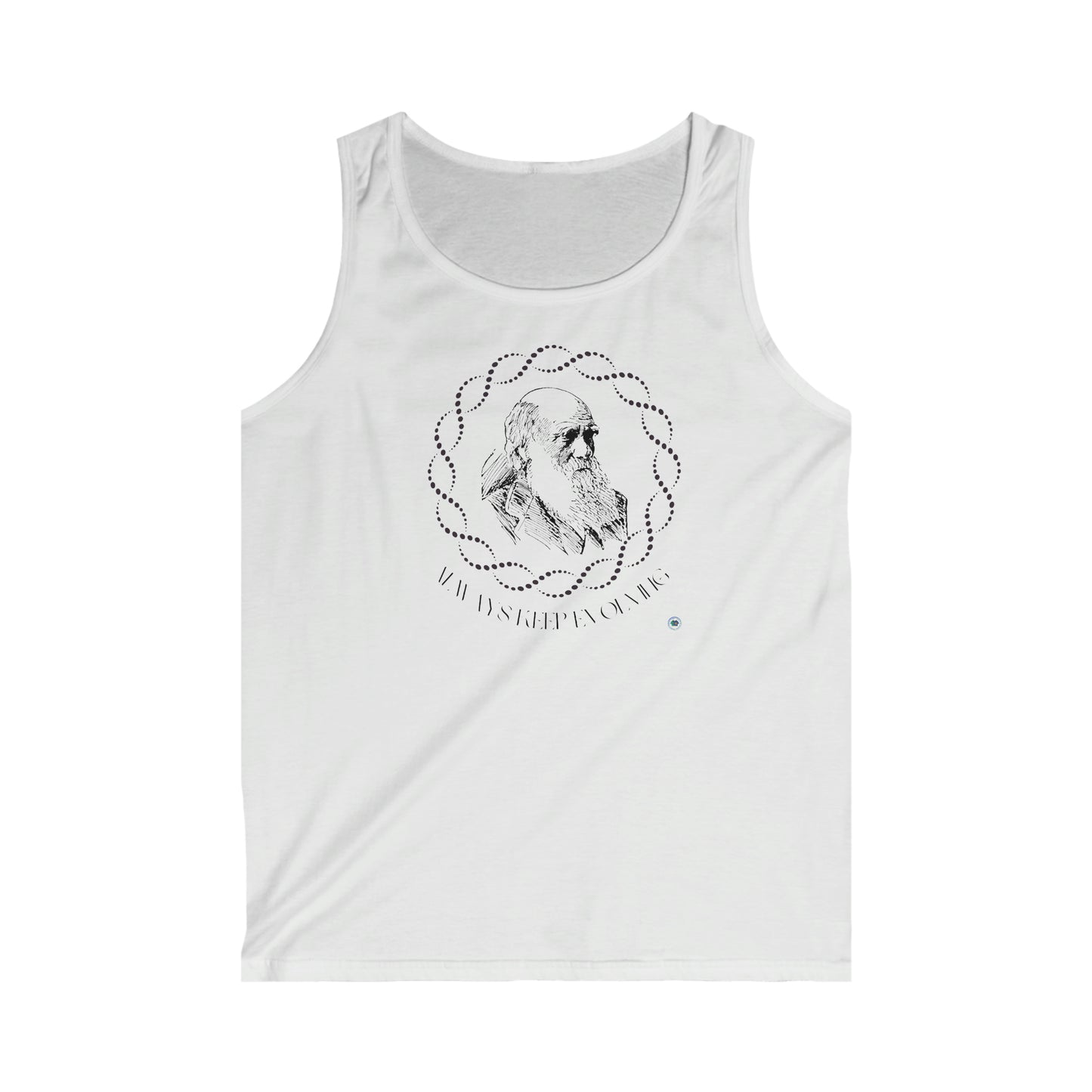 ‘Always keep Evolving’  Men's Softstyle Tank Top