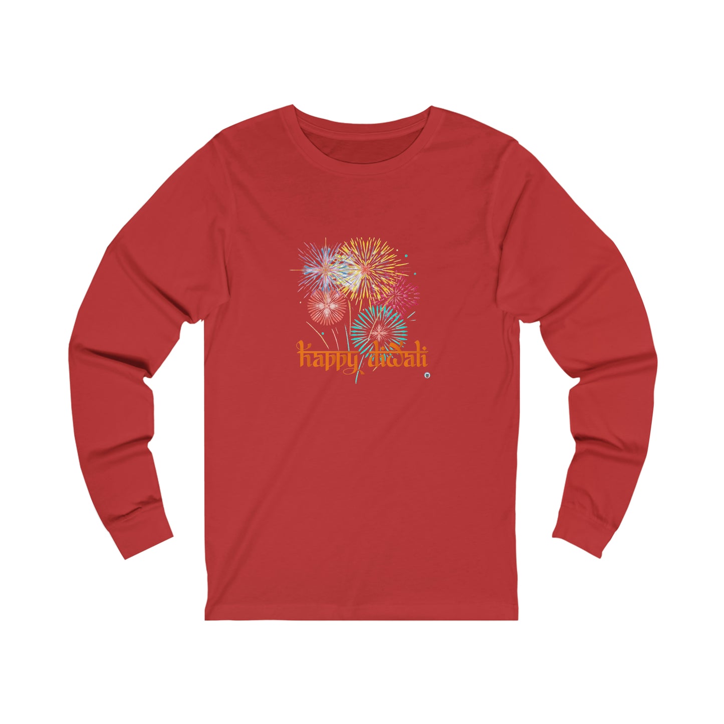 ‘Happy Diwali’  Unisex Jersey Long Sleeve Tee