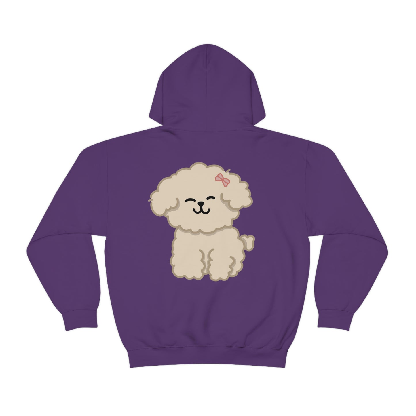 ‘Pocket Puppy’ Printed Front & Back.  Unisex Heavy Blend™ Hooded Sweatshirt