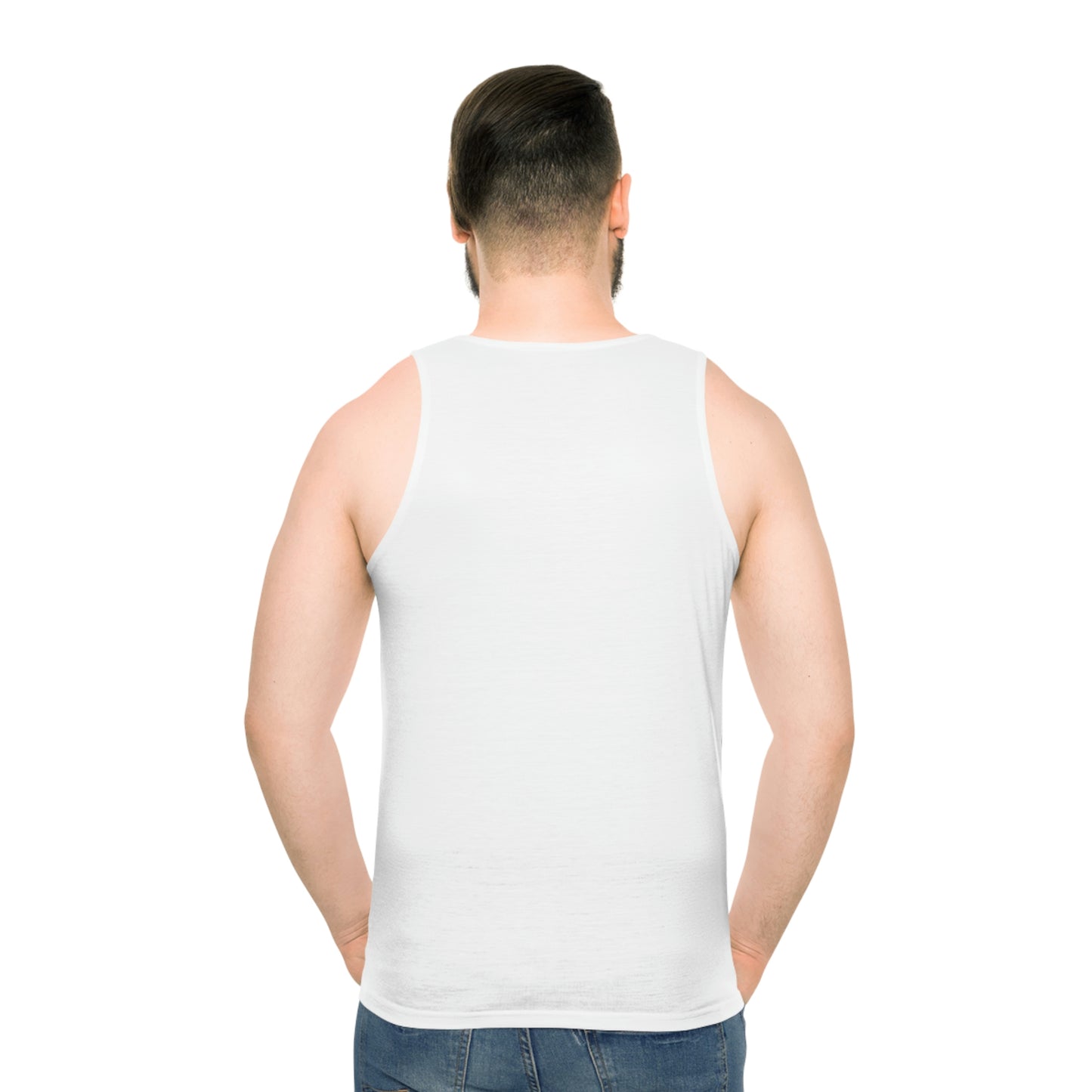 Don’t Let Later become Never. Unisex Tank Top (AOP)
