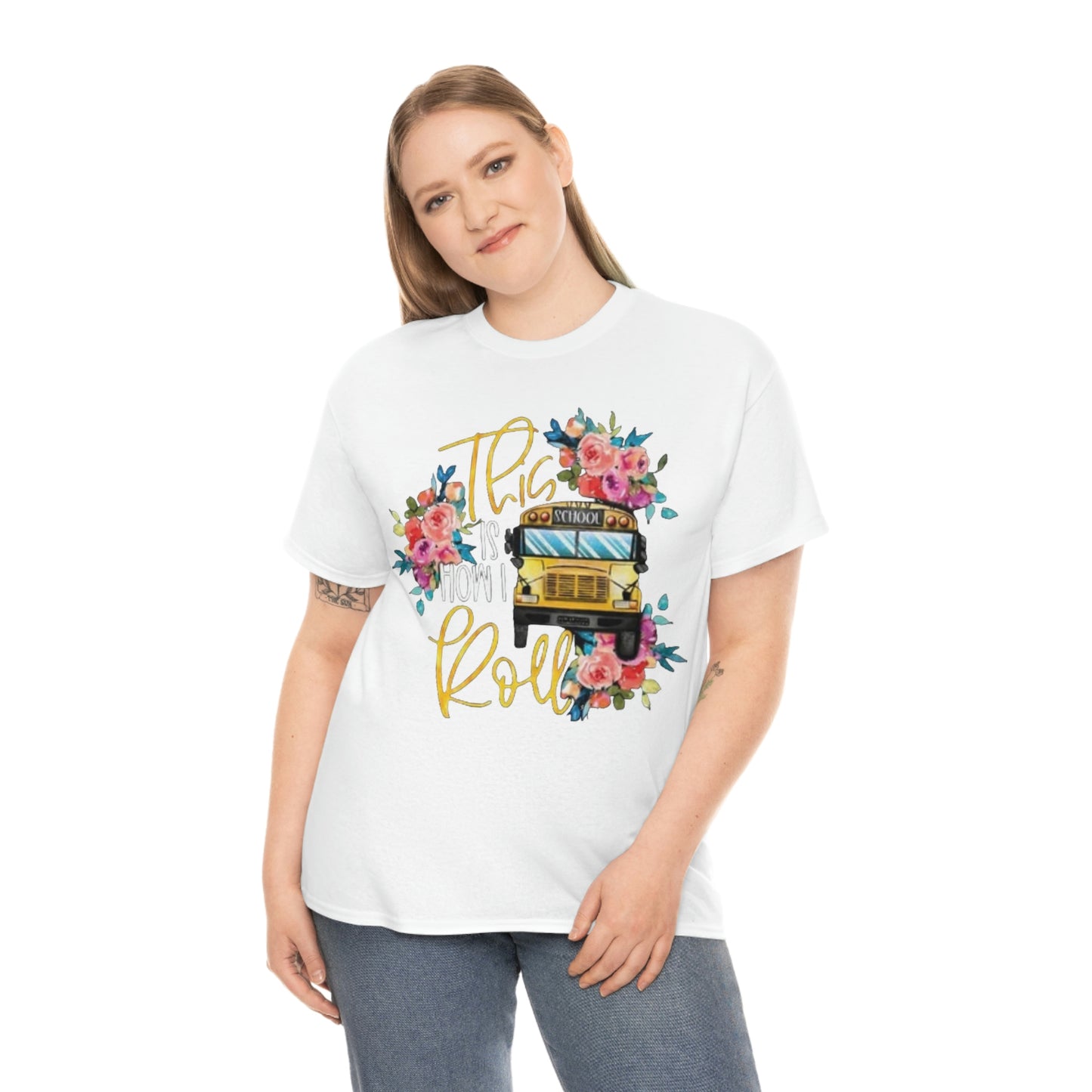 Bus Driver Unisex Heavy Cotton Tee