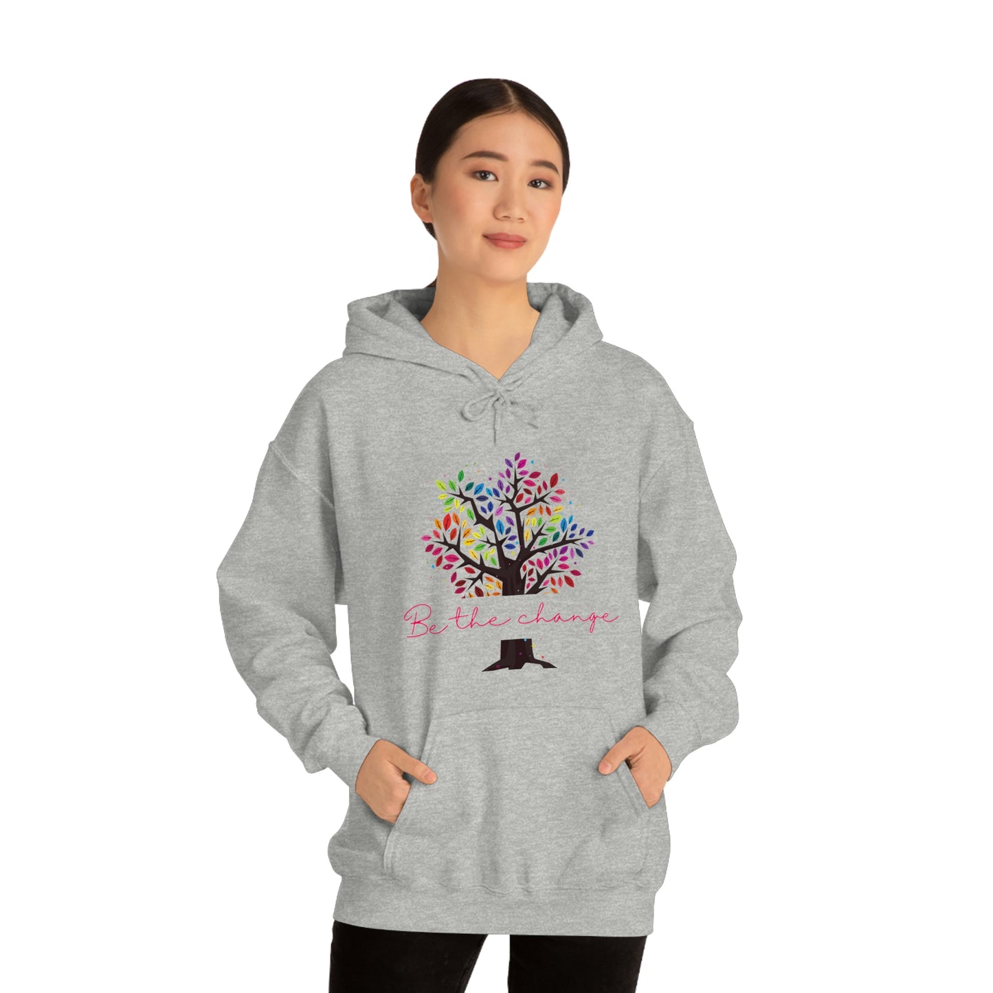 ‘Be The Change’  Unisex Heavy Blend™ Hooded Sweatshirt