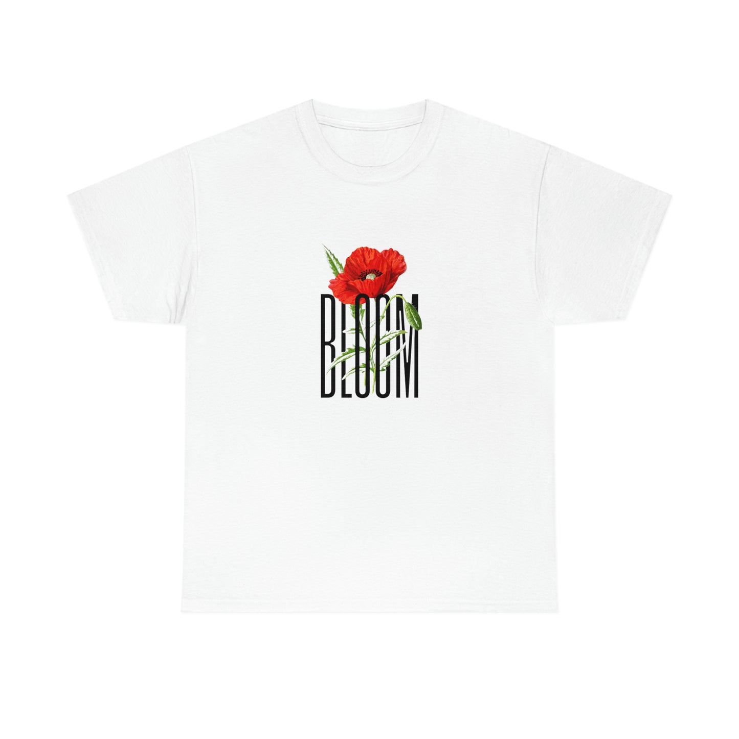 Camiseta unisex de algodón pesado 'BLOOM'