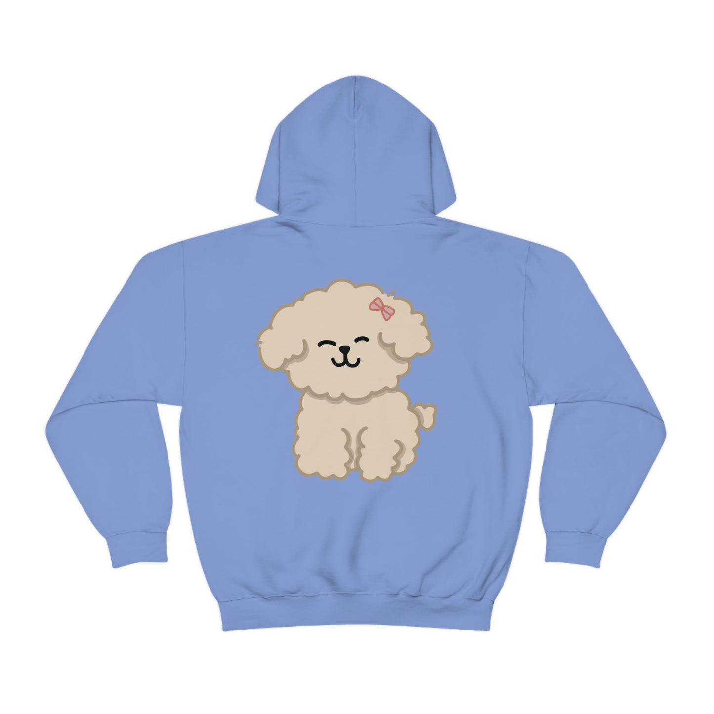 ‘Pocket Puppy’ Printed Front & Back.  Unisex Heavy Blend™ Hooded Sweatshirt