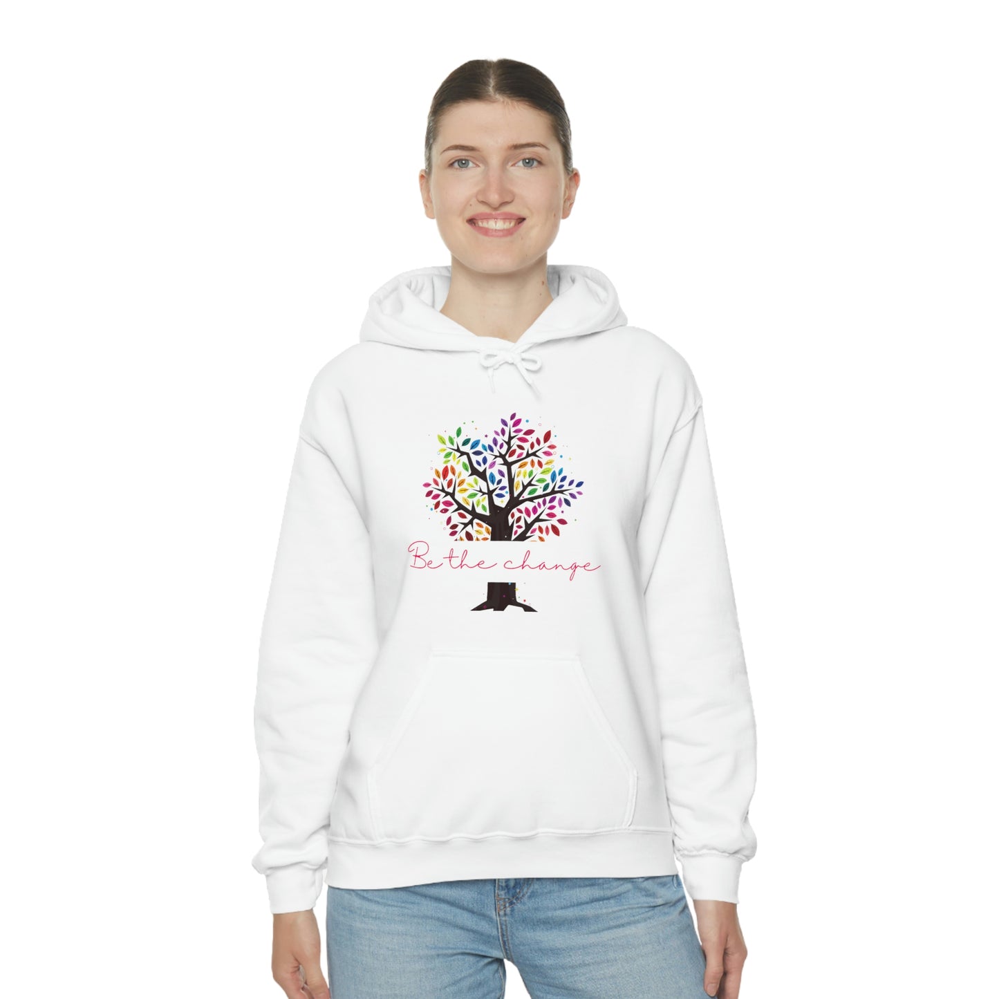 ‘Be The Change’  Unisex Heavy Blend™ Hooded Sweatshirt