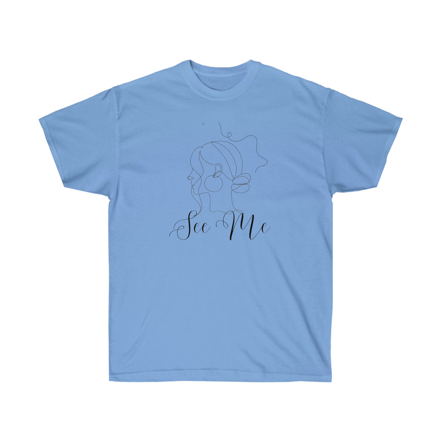 ‘See Me’ Printed Front & Back. Unisex Ultra Cotton Tee