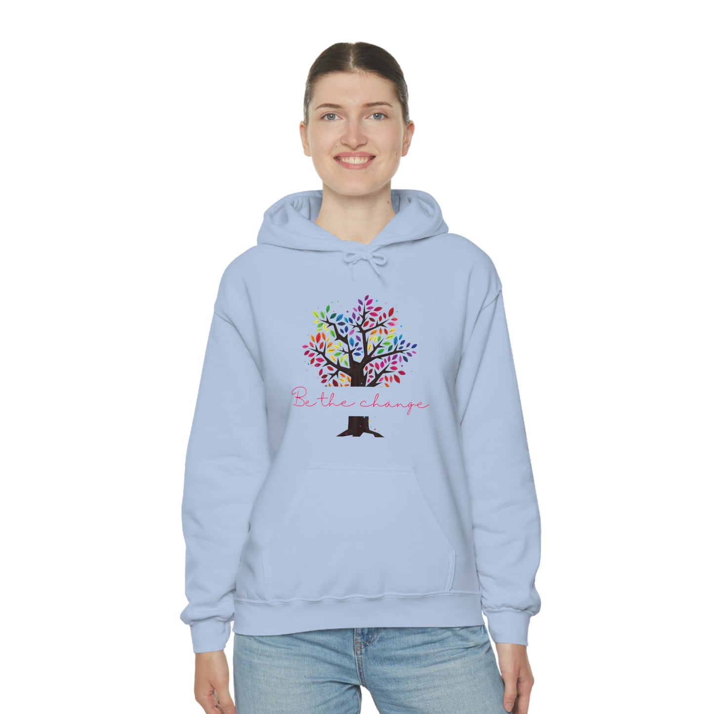 ‘Be The Change’  Unisex Heavy Blend™ Hooded Sweatshirt