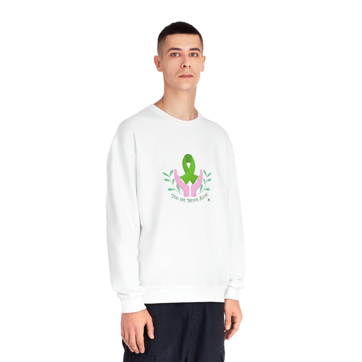 ‘You are Never Alone’  Unisex NuBlend® Crewneck Sweatshirt