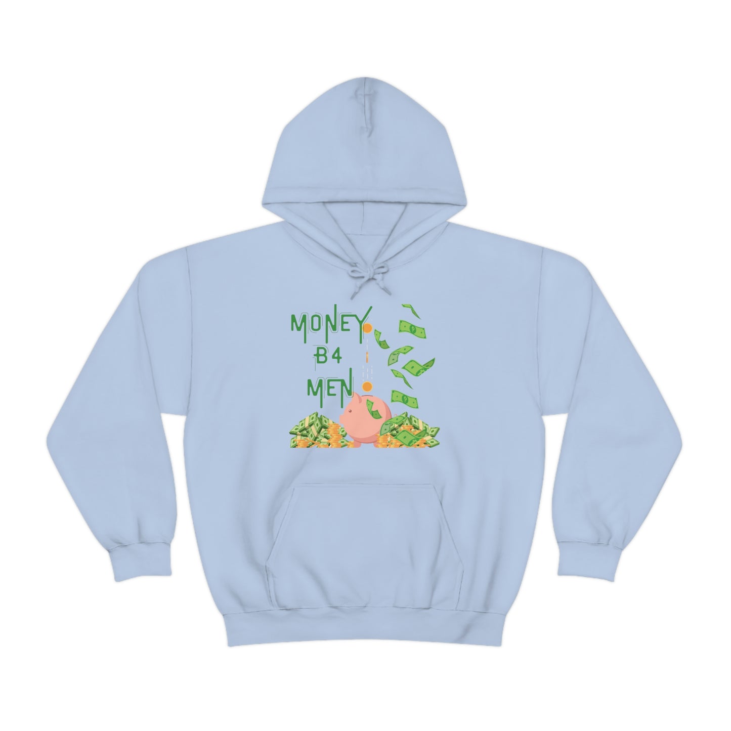 ‘Money B4 Men’   Unisex Heavy Blend™ Hooded Sweatshirt