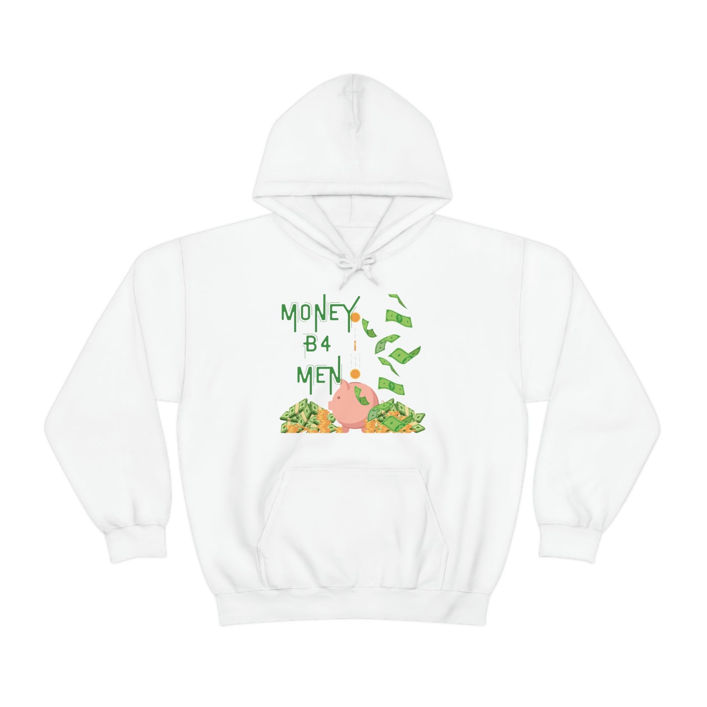 ‘Money B4 Men’   Unisex Heavy Blend™ Hooded Sweatshirt